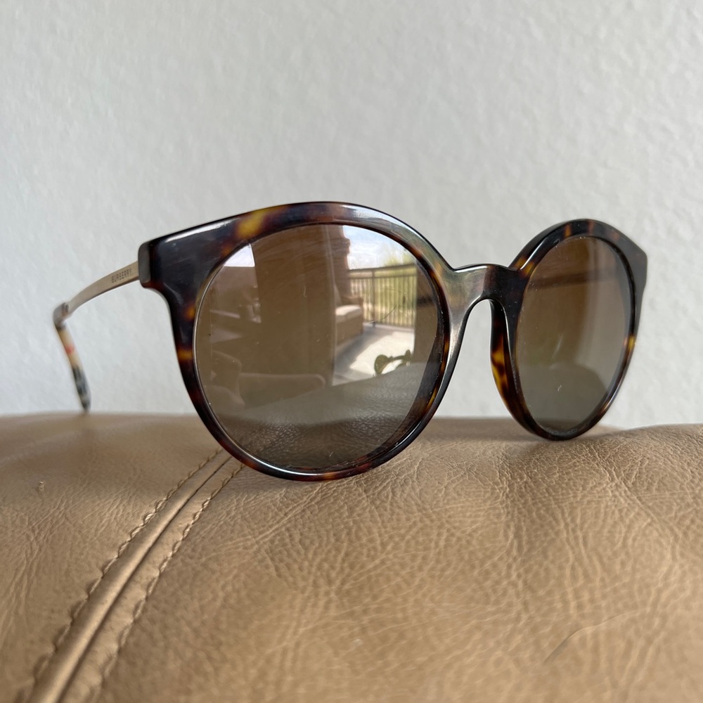 Burberry Tortoise Shell Brown Sunglasses
